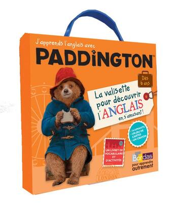 Couverture du livre « Paddington ; la valisette pour découvrir l'anglais en s'amusant ; dès 6 ans » de  aux éditions Bordas