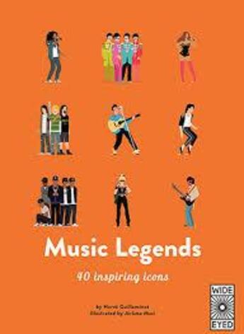 Couverture du livre « Music legends » de Herve Guilleminot aux éditions Quarry