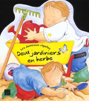 Couverture du livre « Deux Jardiniers En Herbe ; Les Jumeaux Rigolos » de J-A Brown et F Endersy aux éditions Deux Coqs D'or