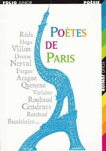 Couverture du livre « Poètes de Paris » de Collectif/Goffette aux éditions Gallimard-jeunesse