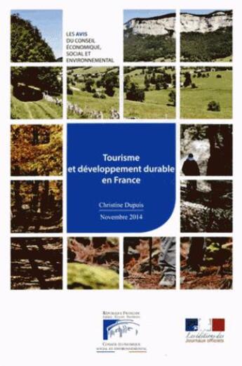 Couverture du livre « Tourisme et développement durable en France » de Conseil Economique aux éditions Documentation Francaise