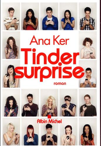 Couverture du livre « Tinder surprise » de Ana Ker aux éditions Albin Michel