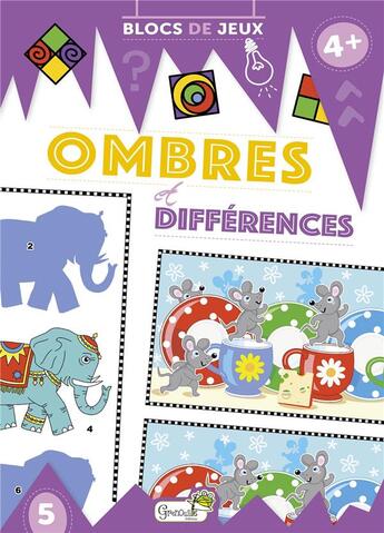 Couverture du livre « Ombres et differences » de Beuvelet Gaelle aux éditions Grenouille