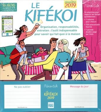 Couverture du livre « Kifekoi 2018-2019 » de  aux éditions Editions 365