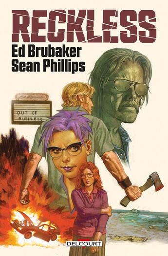 Couverture du livre « Reckless Tome 1 » de Ed Brubaker et Sean Phillips aux éditions Delcourt