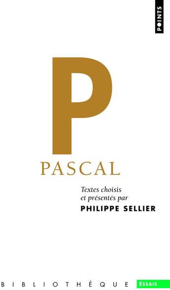 Couverture du livre « Pascal » de Philippe Sellier aux éditions Points