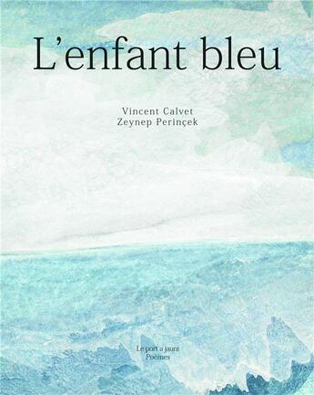 Couverture du livre « L'enfant bleu » de Vincent Calvet et Zeynep Perincek aux éditions Le Port A Jauni