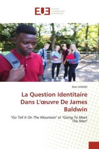 Couverture du livre « La question identitaire dans l'oeuvre de james baldwin - 