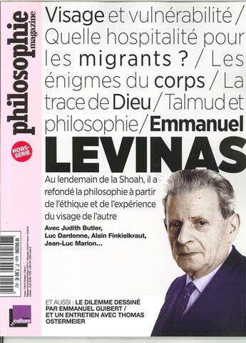 Couverture du livre « Philosophie magazine hs n 40 - emmanuel levinas - janvier 2019 » de  aux éditions Philo Revue