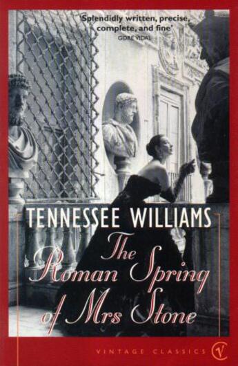 Couverture du livre « The Roman Spring Of Mrs Stone » de Tennessee Williams aux éditions Random House Digital