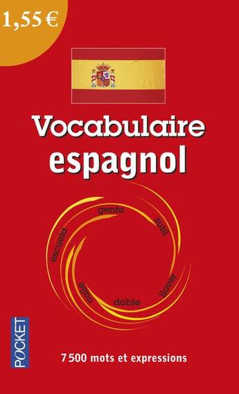 Couverture du livre « Vocabulaire espagnol » de Soledad San Miguel aux éditions Pocket