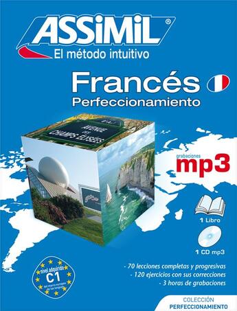 Couverture du livre « Francés perfeccionamiento » de Jean-Loup Cherel aux éditions Assimil