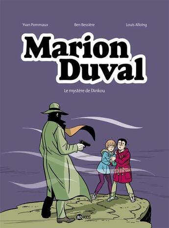 Couverture du livre « Marion Duval t.26 : le mystère de l'Ankou » de Louis Alloing et Ben Bessiere et Yvan Pommaux aux éditions Bd Kids