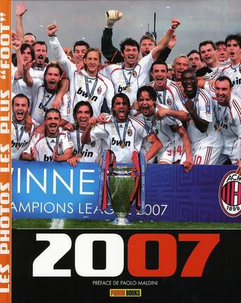 Couverture du livre « Les photos les plus foot 2007 » de Ludovic Pinton aux éditions Panini