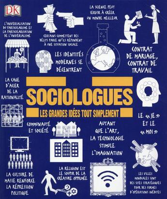 Couverture du livre « Sociologues » de  aux éditions Dorling Kindersley