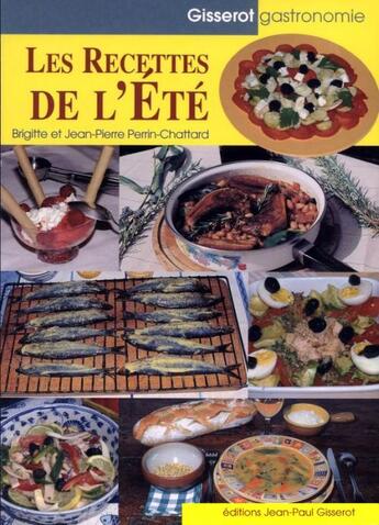 Couverture du livre « Recettes d'ete » de Perrin-Chattard aux éditions Gisserot