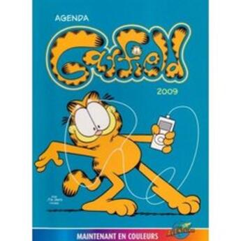 Couverture du livre « Garfield : agenda (édition 2009) » de Jim Davis aux éditions Presses Aventure