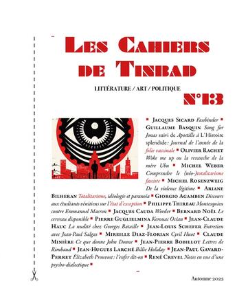 Couverture du livre « Les cahiers de tinbad 13 » de Collectf aux éditions Tinbad