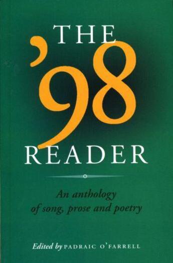 Couverture du livre « The '98 Reader » de O' Farrell Padraic aux éditions Lilliput Press Digital