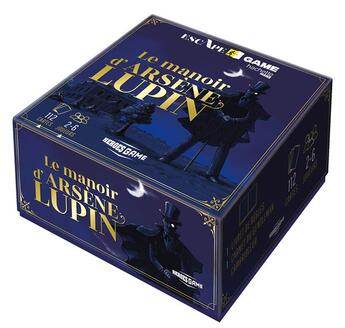 Couverture du livre « Escape game : le manoir d'Arsène Lupin » de Bertrand Puard aux éditions Hachette Heroes