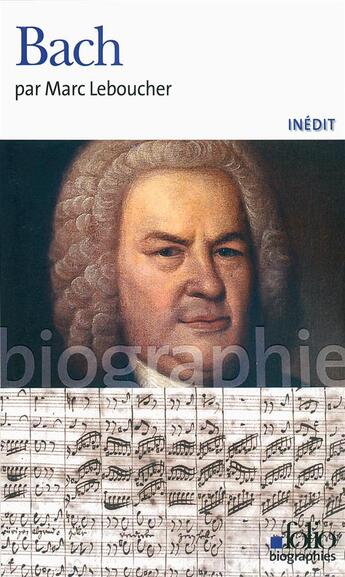 Couverture du livre « Bach » de Marc Leboucher aux éditions Folio