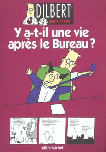 Couverture du livre « Dilbert t.5 : y a-t- il une vie après le bureau ? » de Scott Adams aux éditions Drugstore