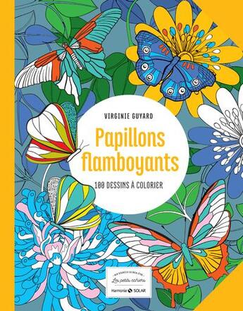 Couverture du livre « Petit cahier harmonie ; flamboyants papillons » de  aux éditions Solar