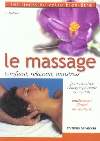 Couverture du livre « Massage (le) » de Padrini aux éditions De Vecchi