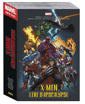 Couverture du livre « X-Men - l'ère de l'apocalypse : Intégrale » de Scott Lobdell et Fabian Nicieza et Collectif aux éditions Panini