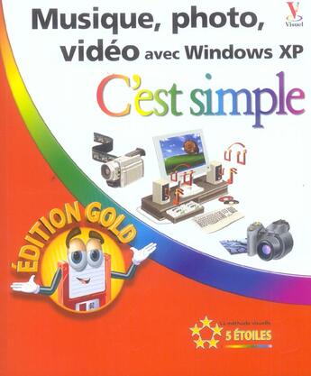 Couverture du livre « Musique, Photo, Video Avec Windows Xp » de Marangraphics aux éditions First Interactive