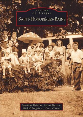 Couverture du livre « Saint-Honoré-les-Bains » de  aux éditions Editions Sutton