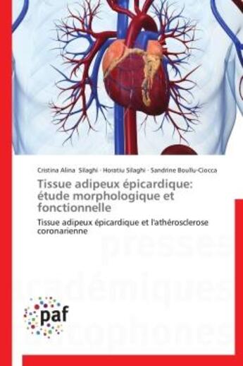 Couverture du livre « Tissue adipeux épicardique : étude morphologique et fonctionnelle » de  aux éditions Presses Academiques Francophones