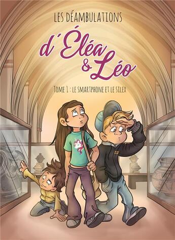 Couverture du livre « Les déambulations d'elea et leo » de Nadege Castel-Fillion aux éditions Orso Editions