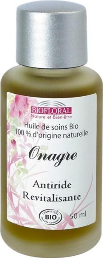 Couverture du livre « Huile vegetale onagre - cosmebio - 50 ml » de  aux éditions Dg-exodif