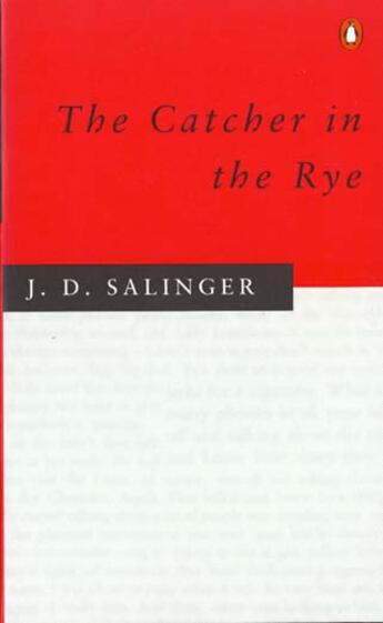 Couverture du livre « The Catcher in the Rye ; Original Text/A-Format » de Jerome David Salinger aux éditions Penguin Books Uk