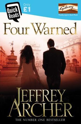 Couverture du livre « Four Warned » de Jeffrey Archer aux éditions Pan Macmillan