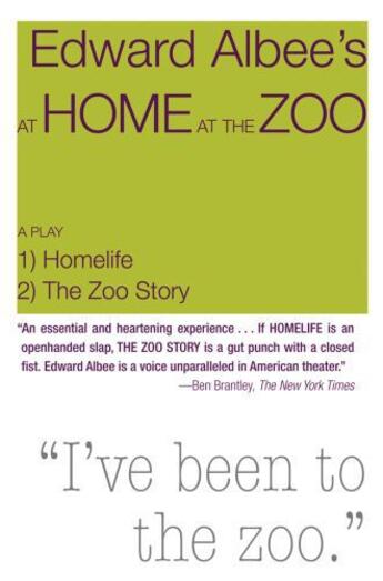 Couverture du livre « At Home at the Zoo: Homelife and the Zoo Story » de Albee Edward aux éditions Overlook