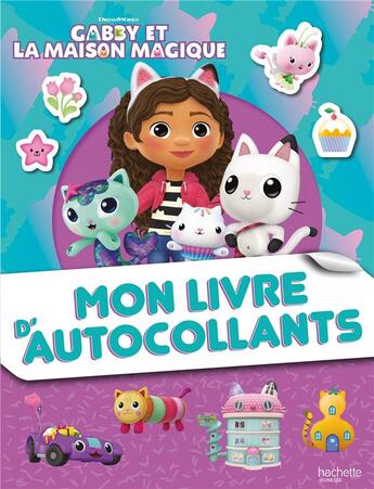 Couverture du livre « Gabby et la maison magique - Mon livre d'autocollants : Mon livre d'autocollants » de  aux éditions Hachette Jeunesse