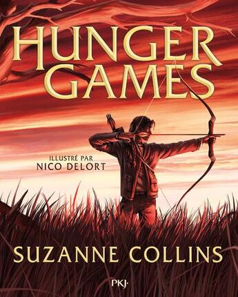 Couverture du livre « Hunger games Tome 1 » de Suzanne Collins et Nicolas Delort aux éditions Pocket Jeunesse