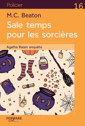 Couverture du livre « Sale temps pour les sorcières » de M. C. Beaton aux éditions Feryane