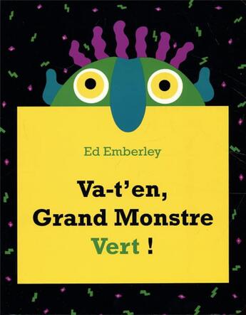 Couverture du livre « Va-t'en, grand monstre vert ! » de Ed Emberley aux éditions Kaleidoscope