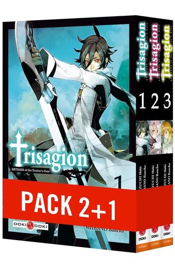 Couverture du livre « Trisagion ; t.1 à t.3 » de Shiki Mizuchi et Bancha Shibano aux éditions Bamboo
