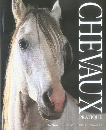 Couverture du livre « Chevaux pratique » de Hartley Edwards Elwy aux éditions De Boree