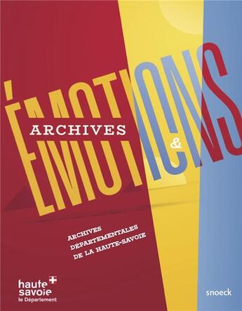 Couverture du livre « Émotions et archives » de  aux éditions Snoeck Gent