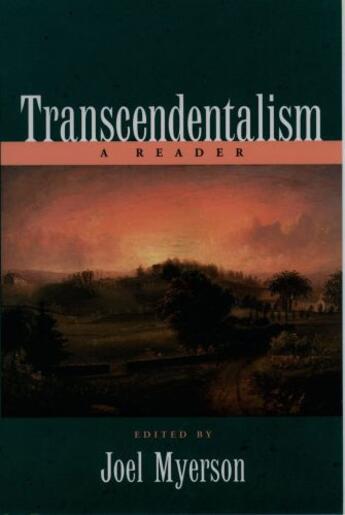 Couverture du livre « Transcendentalism: A Reader » de Joel Myerson aux éditions Oxford University Press Usa