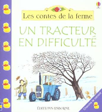 Couverture du livre « Tracteur Degringole » de Heather Amery aux éditions Usborne