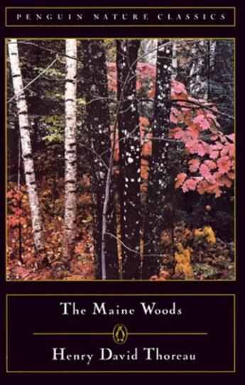 Couverture du livre « The Maine Woods » de Thoreau Henry David aux éditions Penguin Group Us