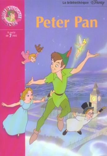 Couverture du livre « T6 - bibliotheque disney - peter pan » de Disney aux éditions Hachette Jeunesse