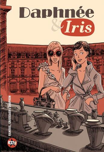 Couverture du livre « Daphnee et iris » de Ranouil Grisseaux aux éditions Casterman