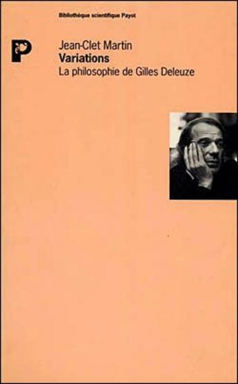 Couverture du livre « Variations » de Jean-Clet Martin aux éditions Payot